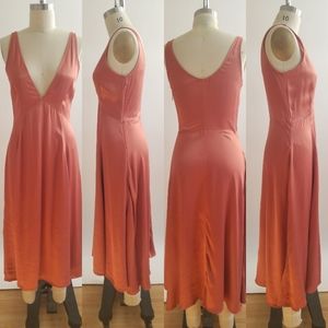 Womens satin bias cut dress/lingerie slip